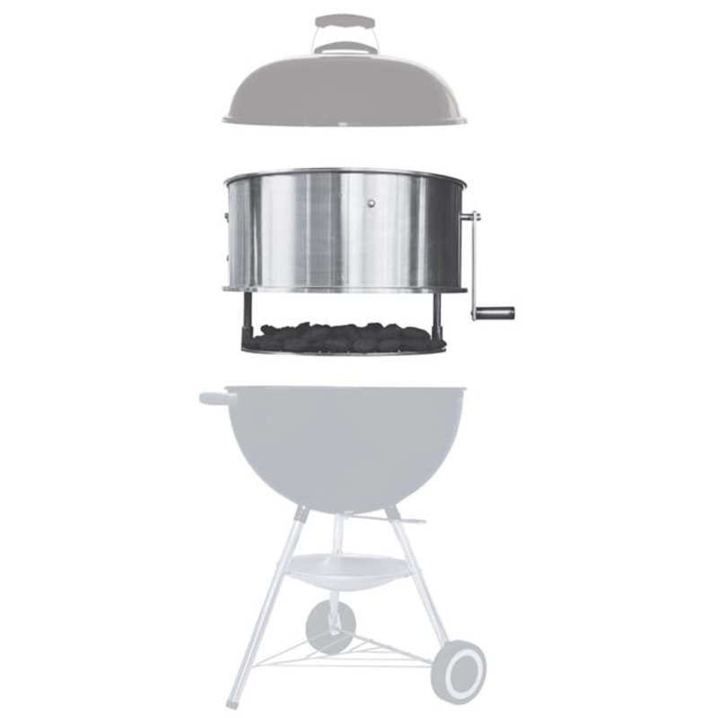 Caliente 4001.0012 Argentine/Tuscan Style Grill Kit (Universal for 22.5 Weber-Style Grills) | Bigbigmart.com