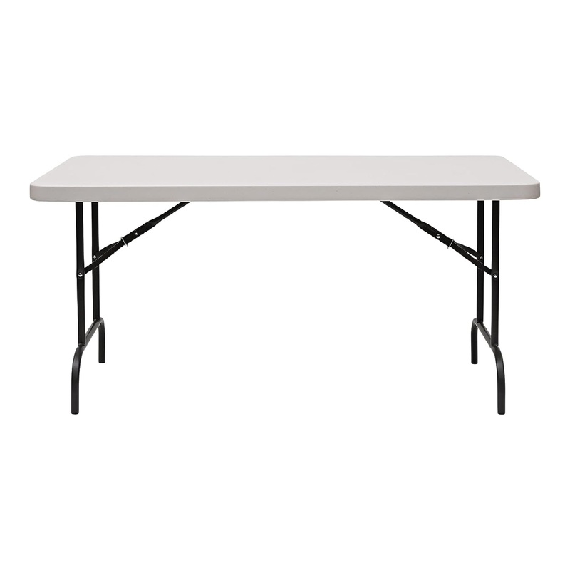 Iceberg – 65513 30 x 60 Folding Table, Platinum, IndestrucTable TOO 500 Series (MADE IN USA) | Bigbigmart.com