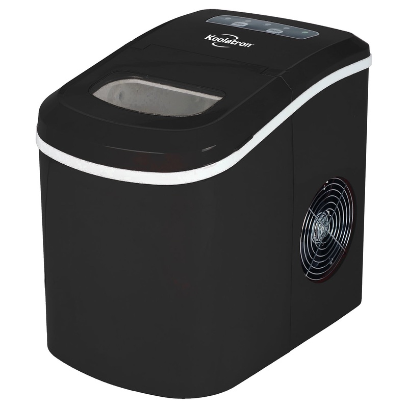 Koolatron 25lb Portable Countertop Ice Maker KIM26, Black | Bigbigmart.com