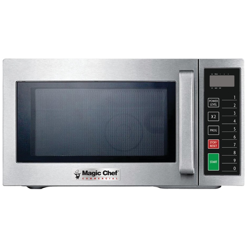 Magic Chef MCCM910ST .9 Cubic-ft Commercial Microwave | Bigbigmart.com