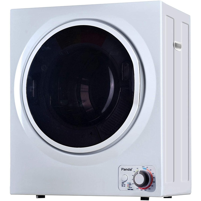 Panda Small Mini Compact Dryer 110V Stainless Steel Drum 1.50cu.ft | Bigbigmart.com