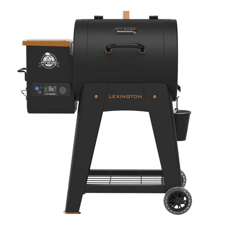 Pit Boss Lexington 500 sq in Wood Fired Pellet Grill and Smoker  Onyx Series | Bigbigmart.com