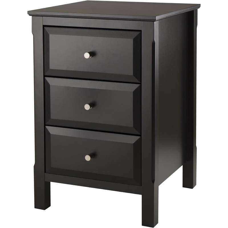 WINSOME Timmy Accent Table, Black | Bigbigmart.com