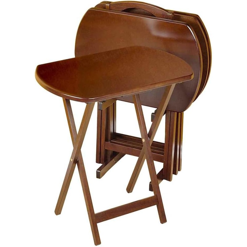 Winsome Wood TV Tray Set | Bigbigmart.com