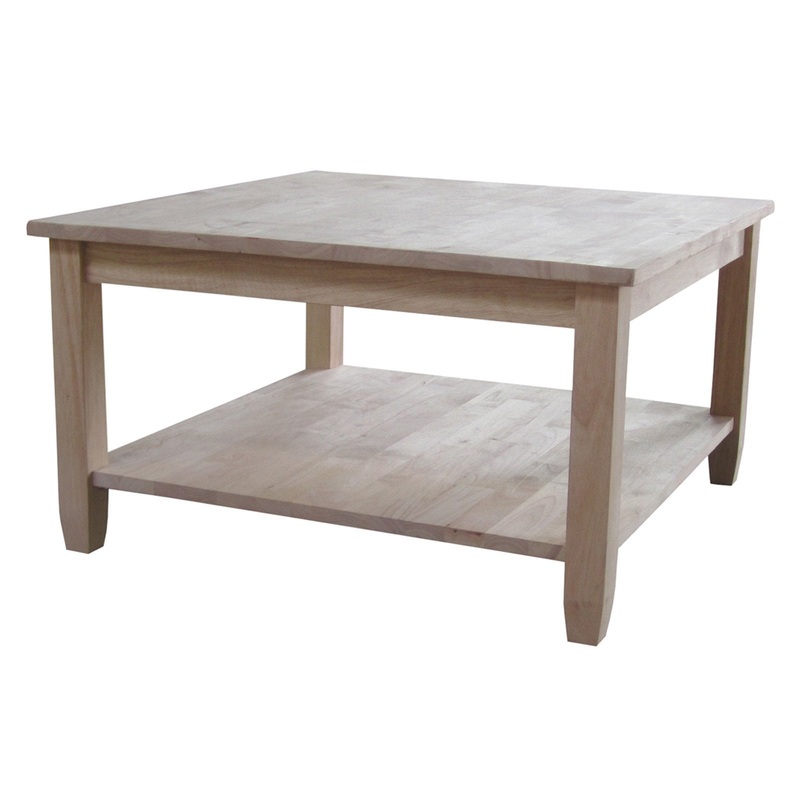 International Concepts Solano Square Coffee Table | Bigbigmart.com