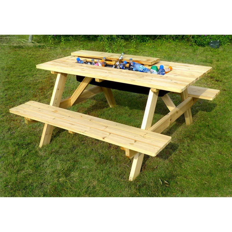 Merry Products Cooler Picnic Table Kit | Bigbigmart.com
