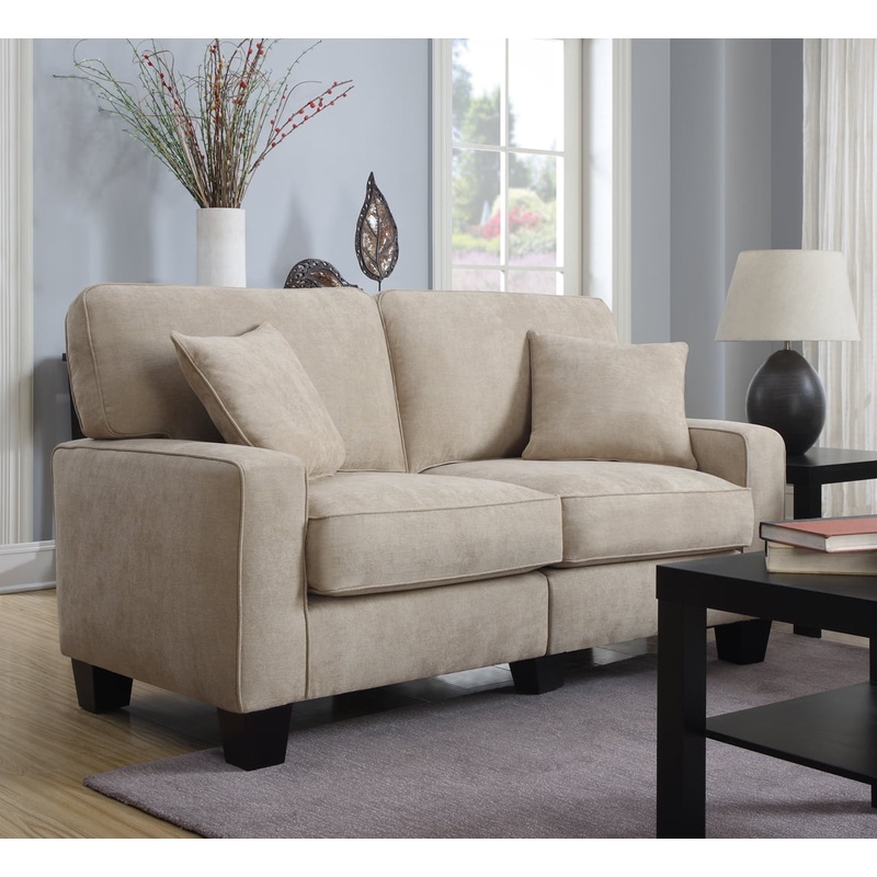 Serta RTA Palisades Collection 73 Sofa, Silica Sand, Other | Bigbigmart.com