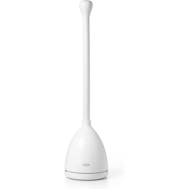 OXO Good Grips Toilet Plunger with Holder | Bigbigmart.com
