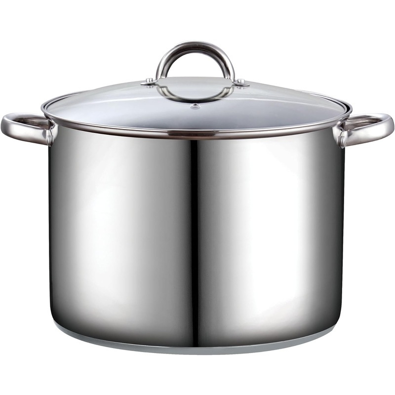 Cook N Home 16 Quart Stockpot with Lid, Stainless Steel | Bigbigmart.com