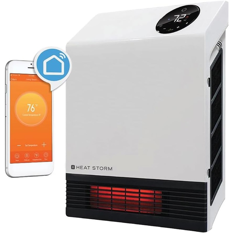 Heat Storm HS-1000-WX-WIFI Watch, 1000 Watt, WiFi | Bigbigmart.com