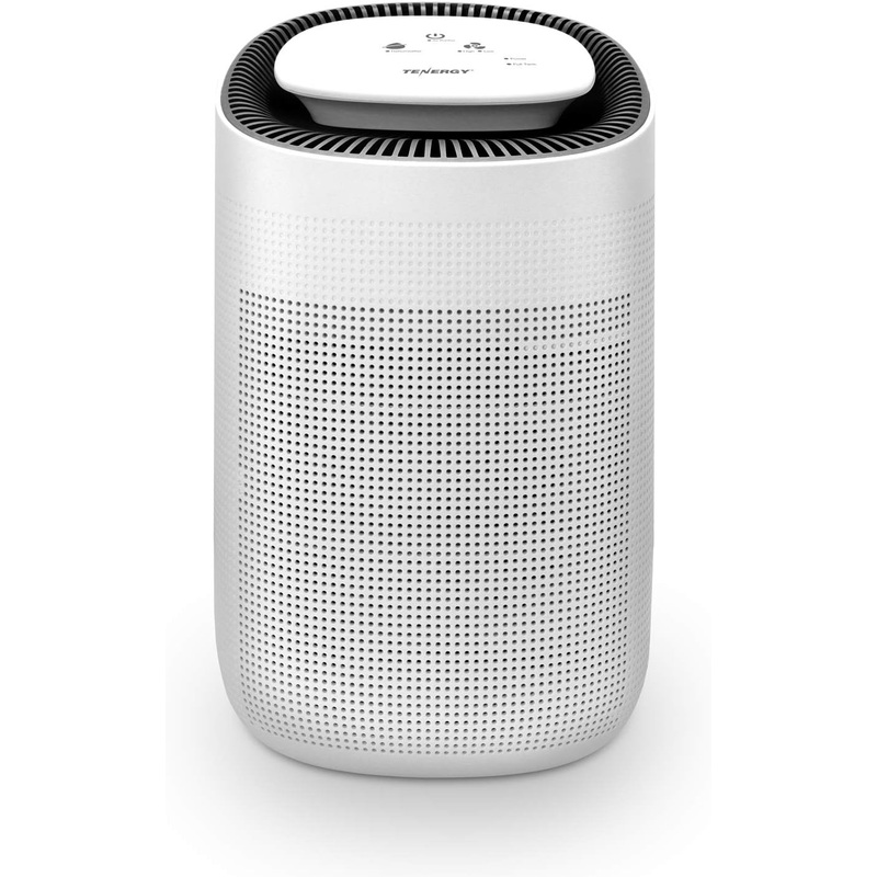 Tenergy Sorbi 1000ml Air Dehumidifier w/Air Purifying Function, True HEPA Filter, Auto Shutoff, Touch Control Adjustable Air Speed, Ultra-Quiet, Ideal for Closets and Bathrooms | Bigbigmart.com