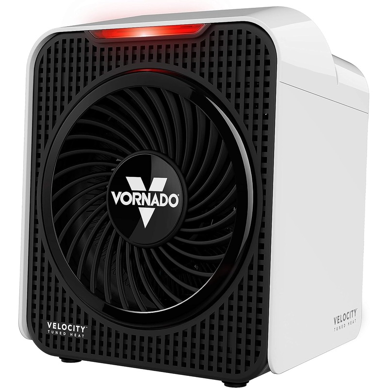 Vornado Velocity 1 Personal Space Heater with 2 Heat Settings and Advanced Safety Features, Small, White | Bigbigmart.com