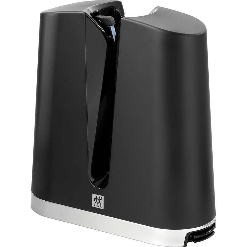 ZWILLING V-Edge Professional Knife Sharpener, for both Western and Japanese Blades, Black | Bigbigmart.com
