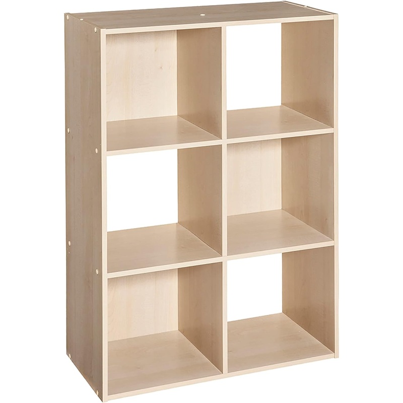 ClosetMaid 4176 Cubeicals Organizer, 6-Cube, Birch | Bigbigmart.com