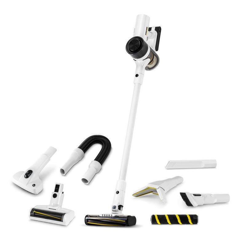 Karcher 1.012-912.0 VCN 5 Bagless, Cordless Vacuum Cleaner – Lightweight Stick Vacuum + Handheld Vacuum, 3-Speed Power Control, HEPA Filter | Bigbigmart.com