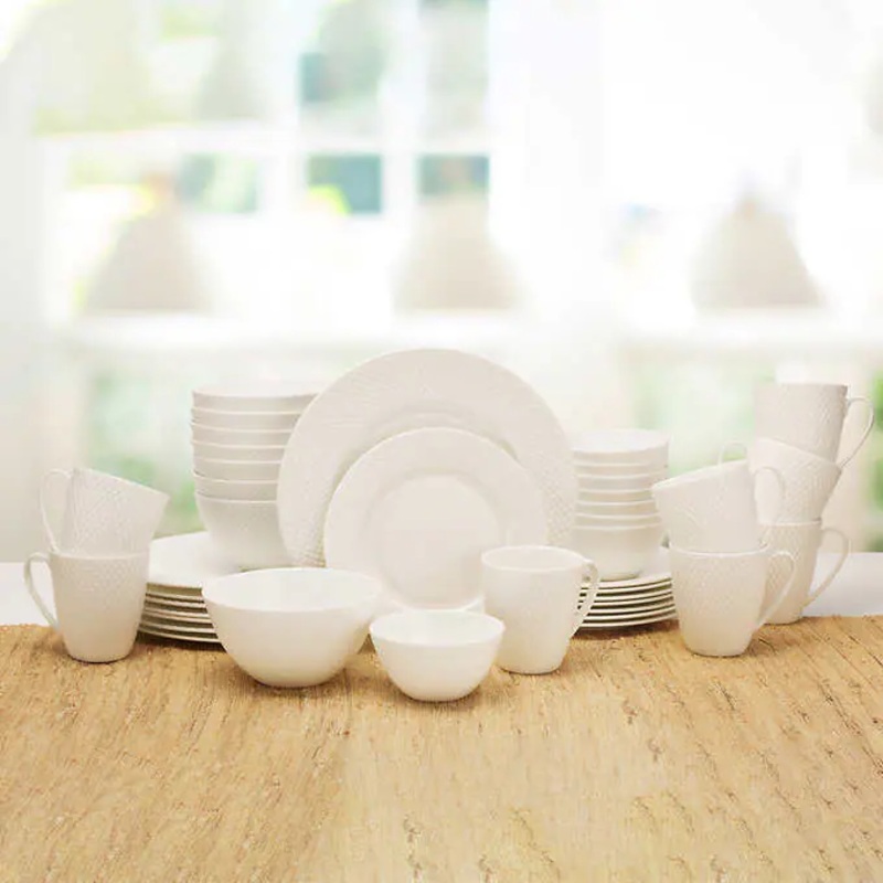 Mikasa Huntington 40-piece Bone China Dinnerware Set | Bigbigmart.com