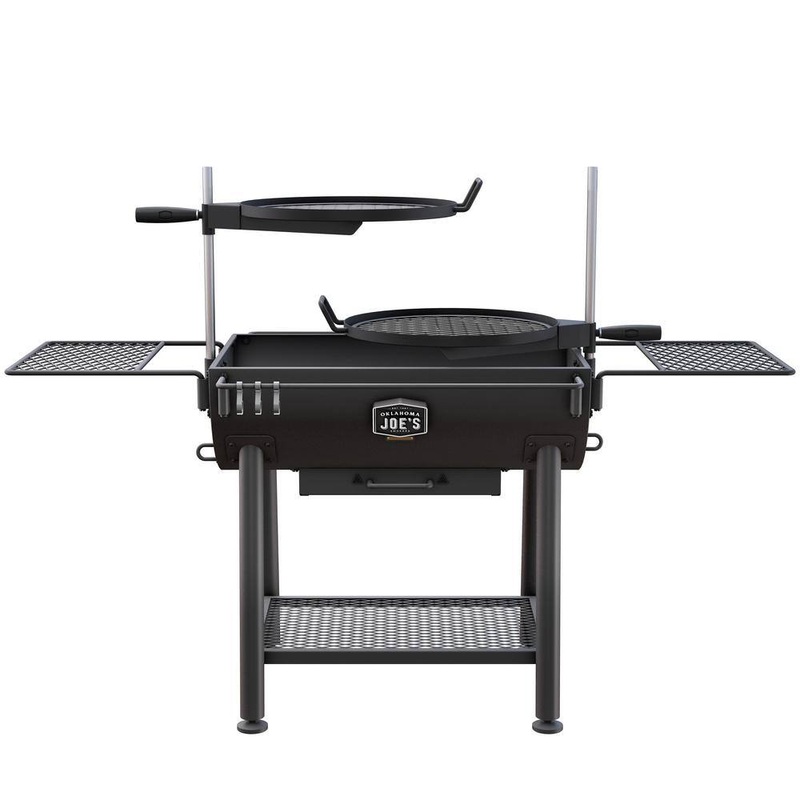 OKLAHOMA JOE’S 23302166 Firecraft Series Open Fire Barrel Charcoal Grill 480 sq. in. Black | Bigbigmart.com