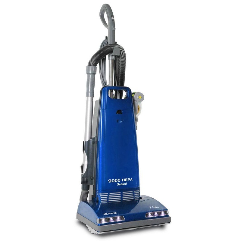Prolux prolux_9000 Upright Sealed HEPA Vacuum with 12 Amp Motor Onboard Tools | Bigbigmart.com