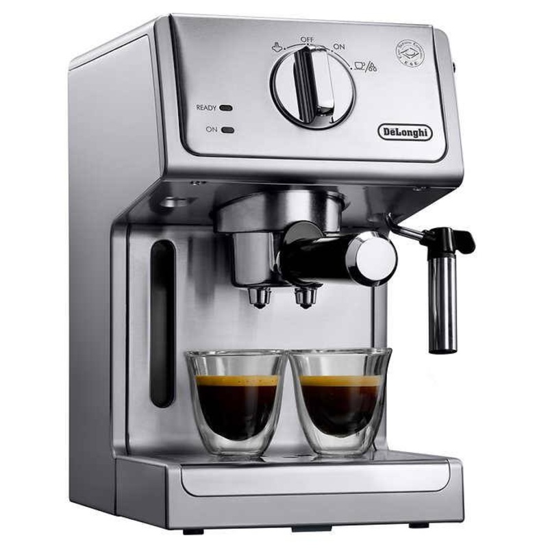 De’Longhi 15 Bar Stainless Steel Espresso and Cappuccino Machine | Bigbigmart.com