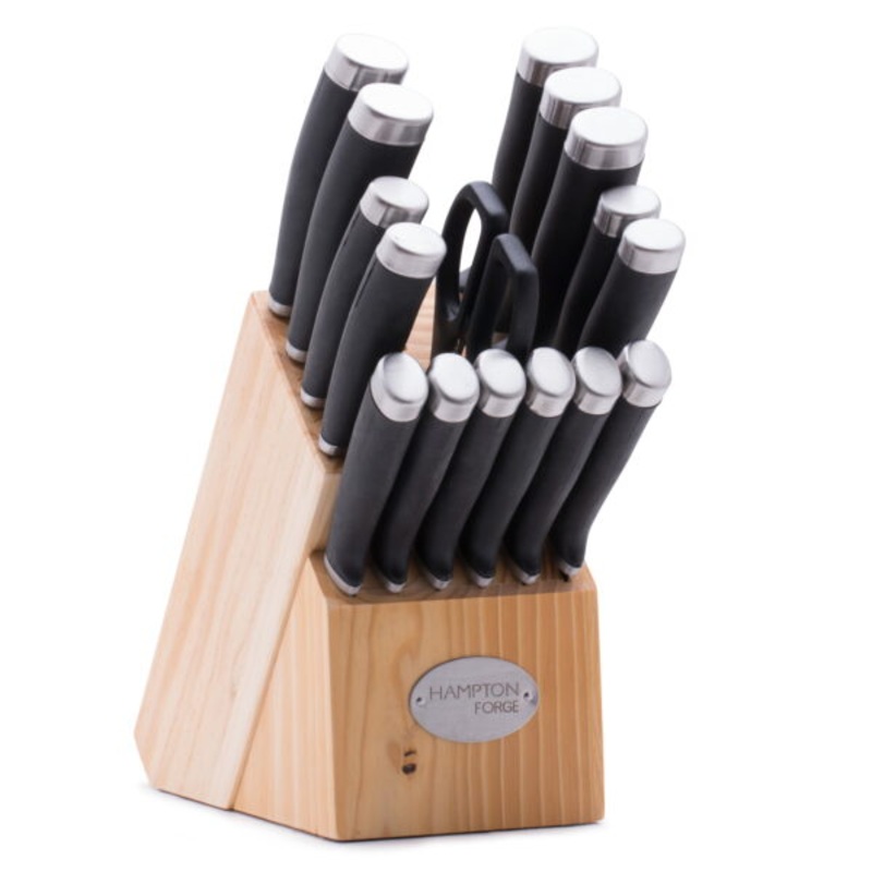 Hampton Forge Epicure – 17 Piece Knife Block Set | Bigbigmart.com