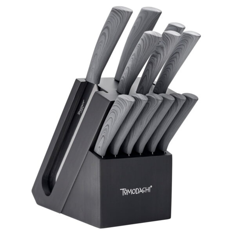 Tomodachi Raintree Ash – 13 Piece Knife Block Set | Bigbigmart.com