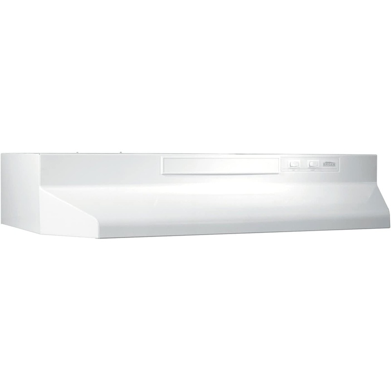 Broan-NuTone F403011 Insert with Light, Exhaust Fan for Under Cabinet Convertible Range Hood, 30-Inch, White on White | Bigbigmart.com