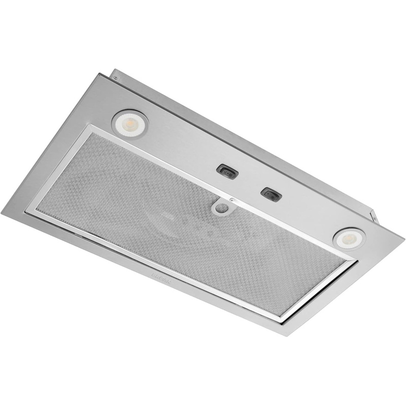 Broan-NuTone PM300SS Custom Power Pack Range Hood Insert with 2-Speed Exhaust Fan and Light, 300 Max Blower CFM, Stainless Steel, 21-Inch Built | Bigbigmart.com
