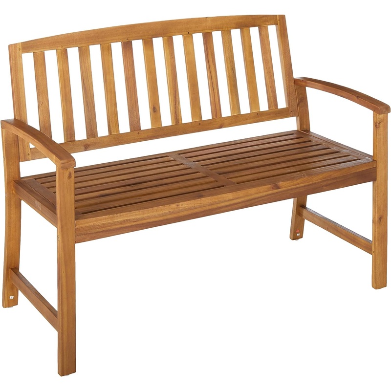 Christopher Knight Home Loja Acacia Bench, Teak Finish | Bigbigmart.com