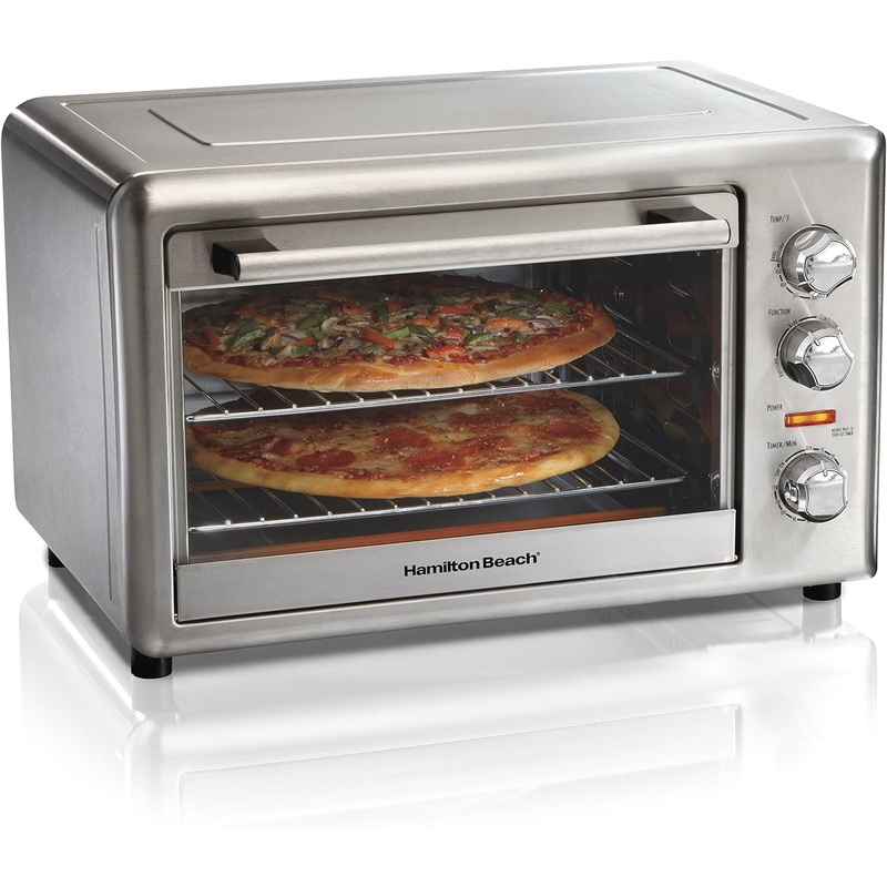Hamilton Beach Countertop Rotisserie Convection Toaster Oven, Extra-Large, Stainless Steel (31103DA) | Bigbigmart.com