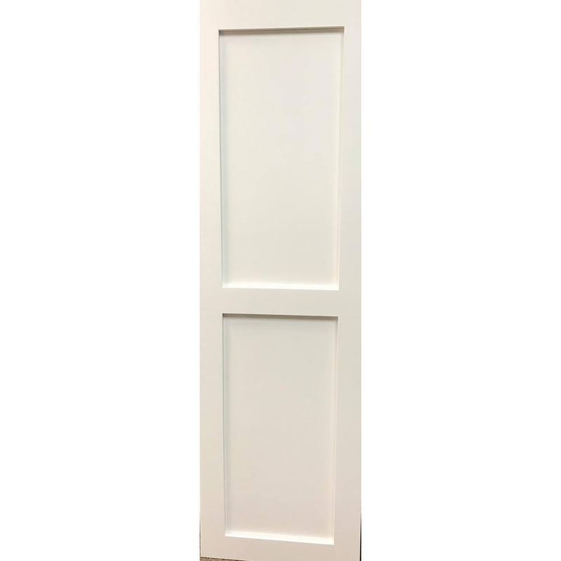 Hide-Away SUP420S In Wall Ironing Board White Shaker Door | Bigbigmart.com