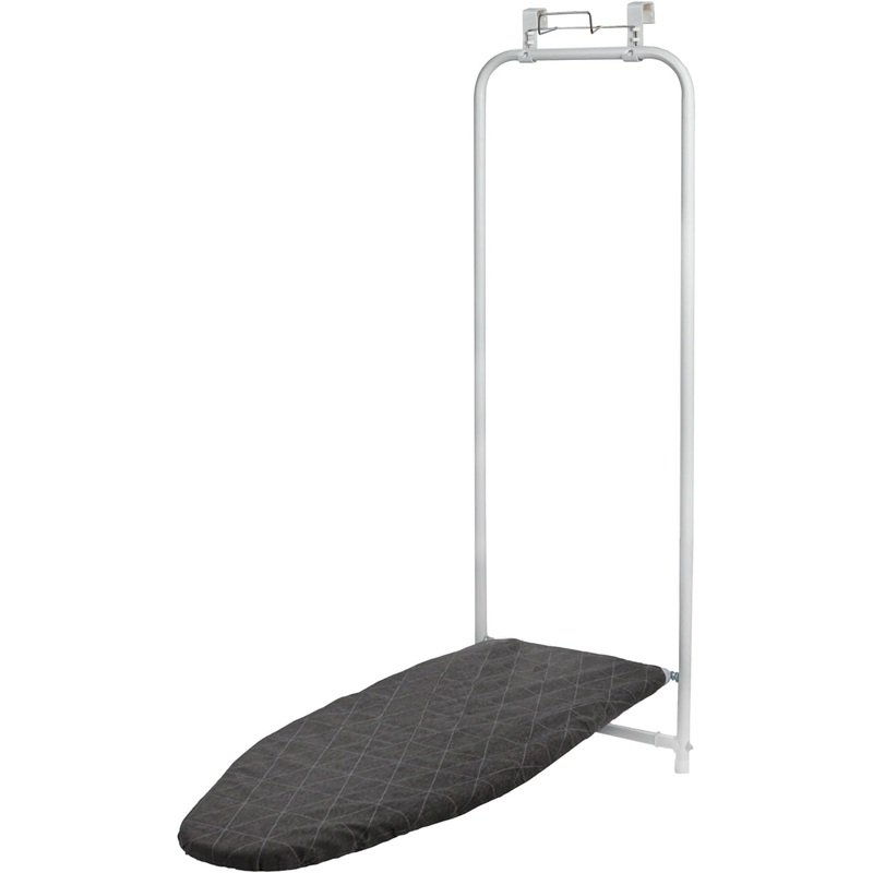 Household Essentials Over The Door Ironing Board, Perfect for Dorms or Small Spaces | Bigbigmart.com