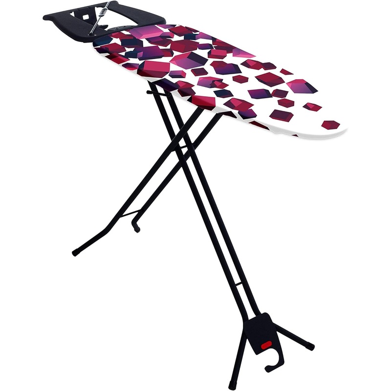 Mabel Home Space Saving Ironing Board, Easy Storage, Adjustable Height + Extra Cover | Bigbigmart.com