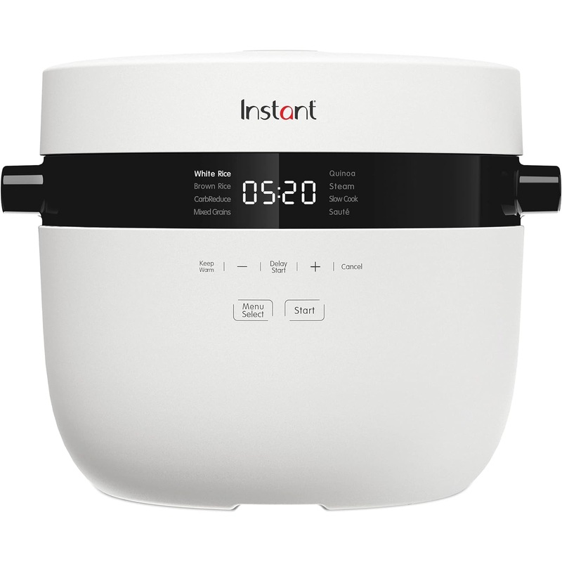 Instant 20-Cup Rice Cooker, Rice and Grain Multi-Cooker with Carb Reducing Technology without Compromising Taste or Texture, From the Makers of Instant Pot, Includes 8 Cooking Presets | Bigbigmart.com