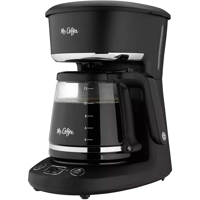 Mr. Coffee Brew Now or Later Coffee Maker, 12- Cup, Black | Bigbigmart.com