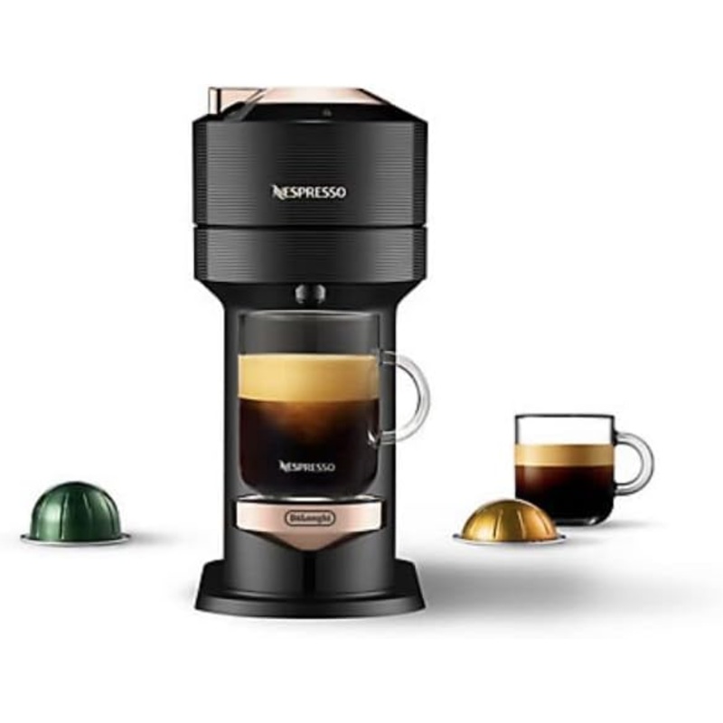 Nespresso Vertuo Next Premium Coffee and Espresso Machine by Breville with Milk Frother, Black, Small | Bigbigmart.com