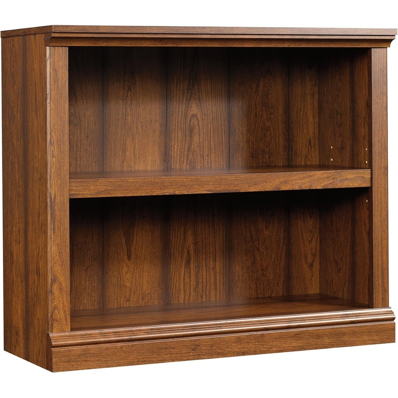 Sauder 2-Shelf Bookcase, Washington Cherry | Bigbigmart.com