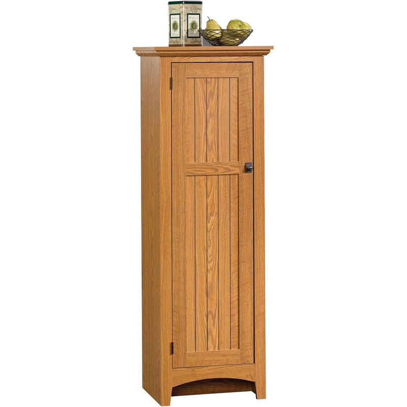 Sauder Summer Home Pantry, Carolina Oak finish | Bigbigmart.com