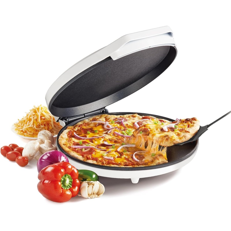 Betty Crocker Countertop Pizza Maker, 1440-Watt Pizza Maker Machine for Home, BC-2958CR | Bigbigmart.com