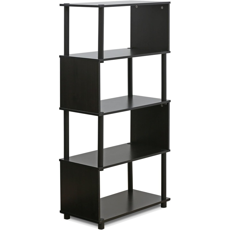 Furinno 5-Tier Flexi Rack, Espresso | Bigbigmart.com