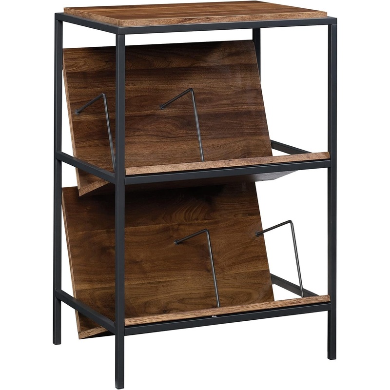 Sauder Nova Loft Accent Storage, Grand Walnut Finish | Bigbigmart.com