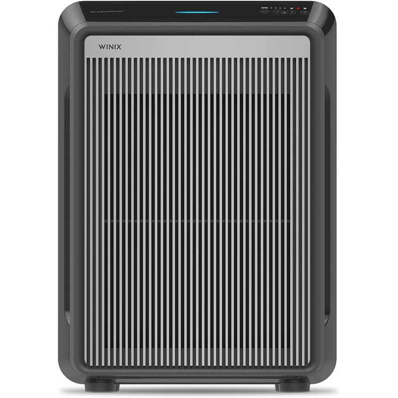 Winix 9800 4-Stage True Hepa Air Purifier with WiFi and PlasmaWave, 500 Sq Ft,Black,Large | Bigbigmart.com