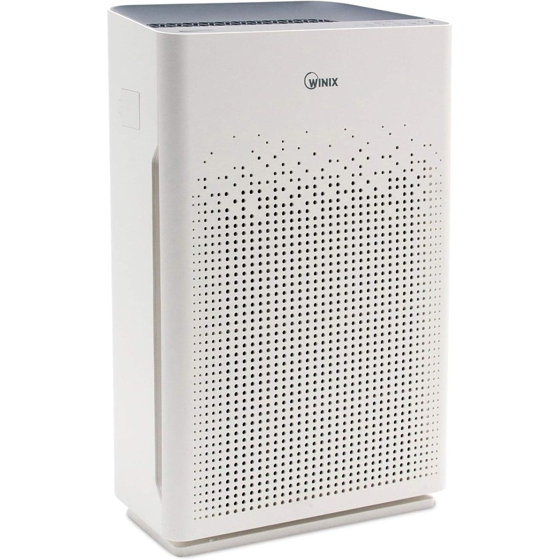 WINIX AM90 Air Purifier for Home Large Room Up to 1740 Ft in 1 Hr With Air Quality Monitor, True HEPA, Carbon Filter and Auto Mode, Captures Pet Allergies, Smoke, Dust | Bigbigmart.com