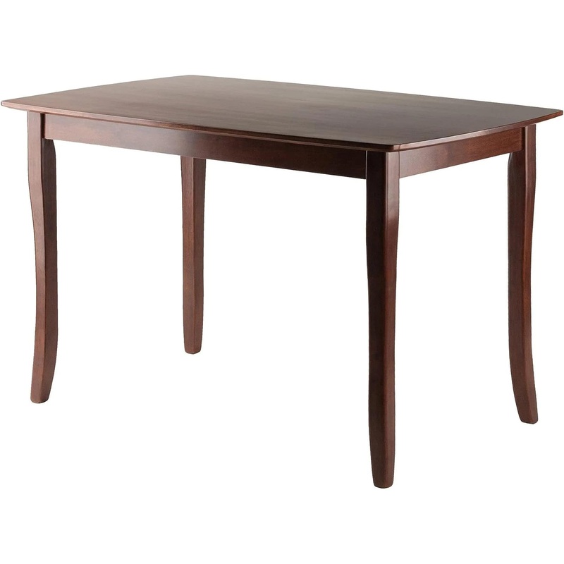 Winsome Inglewood Dining Table, Walnut, 47.24×29.53×29.13 | Bigbigmart.com