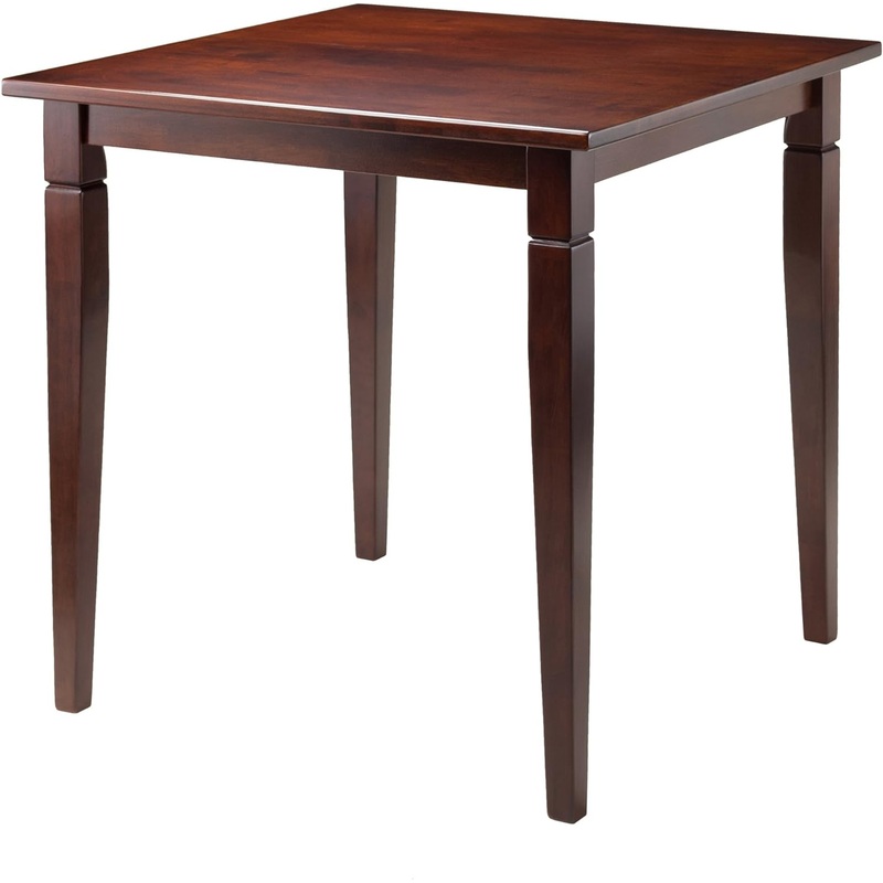 Winsome Kingsgate Dining Table, Walnut | Bigbigmart.com