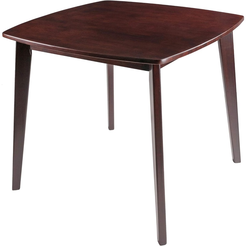 Winsome Pauline Dining, 34.02×34.02×29.33, Walnut | Bigbigmart.com