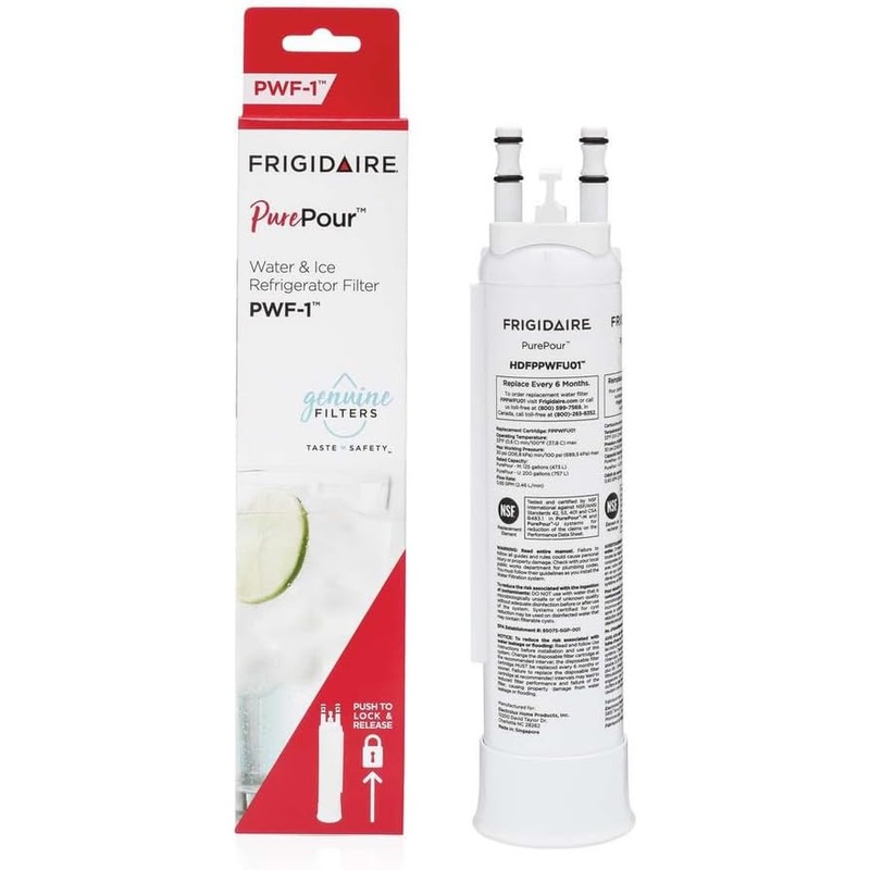 Frigidaire FPPWFU01 PurePour PWF-1 Water Filter 1 Count (Pack of 1) | Bigbigmart.com