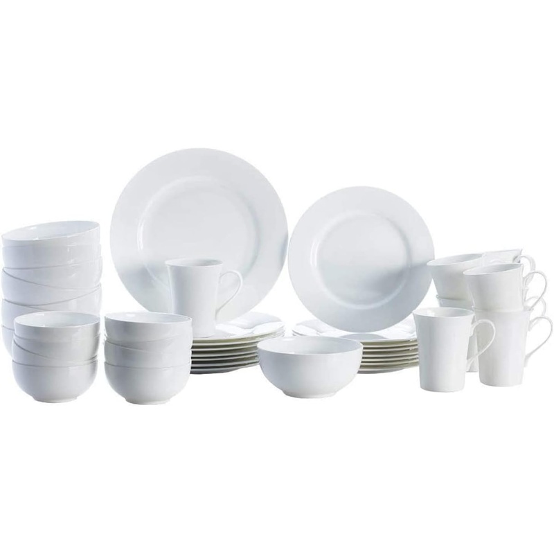 Mikasa 5225580 40 Piece Delray Bone China Dinnerware Set | Bigbigmart.com