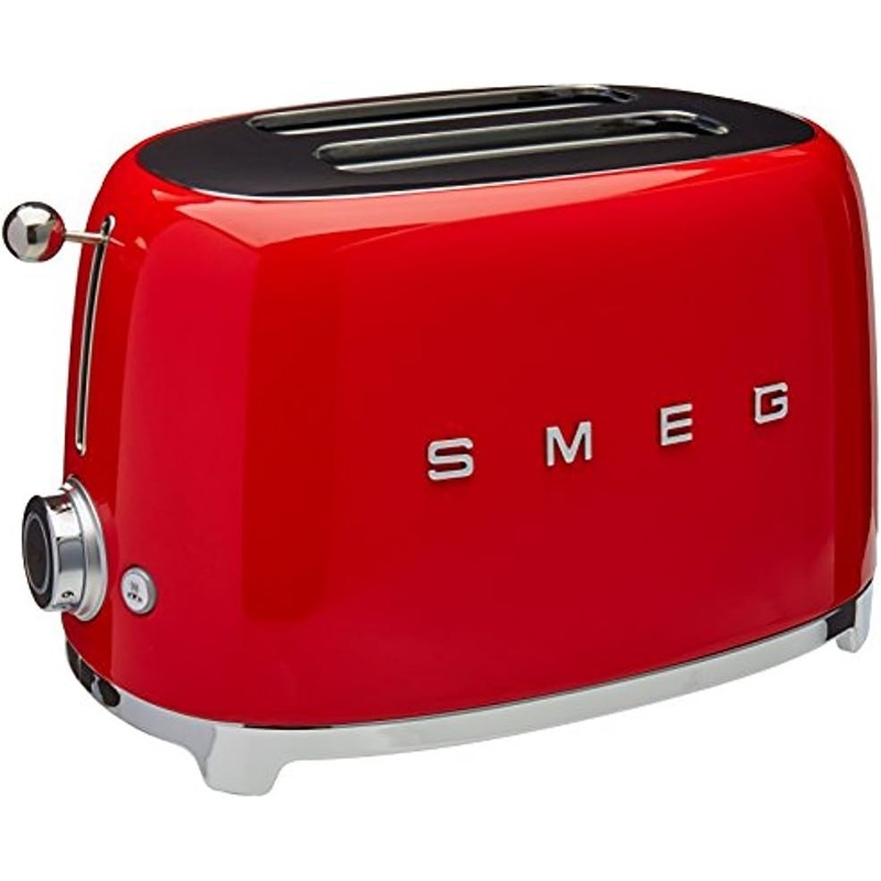 SMEG 2 Slice Retro Toaster (Red) | Bigbigmart.com