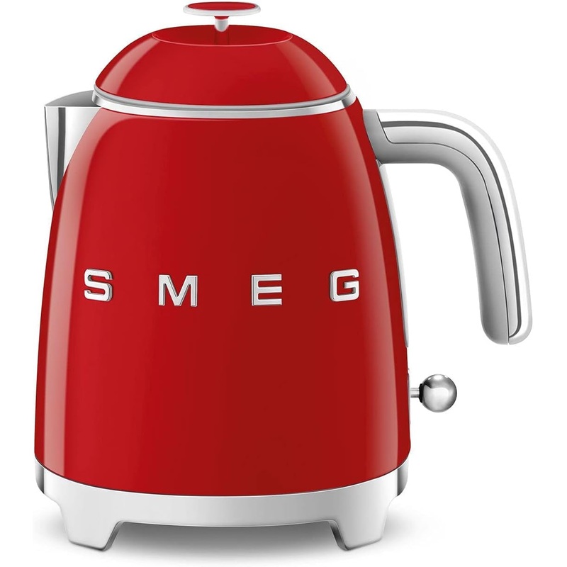 Smeg Red 50’s Retro Style Electric Mini Kettle | Bigbigmart.com