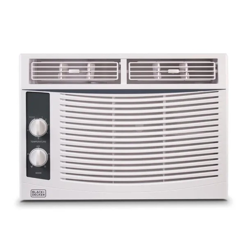 BLACK & DECKER BWAC05MWTB 5,000 BTU Mechanical Window Air Conditioner | Bigbigmart.com